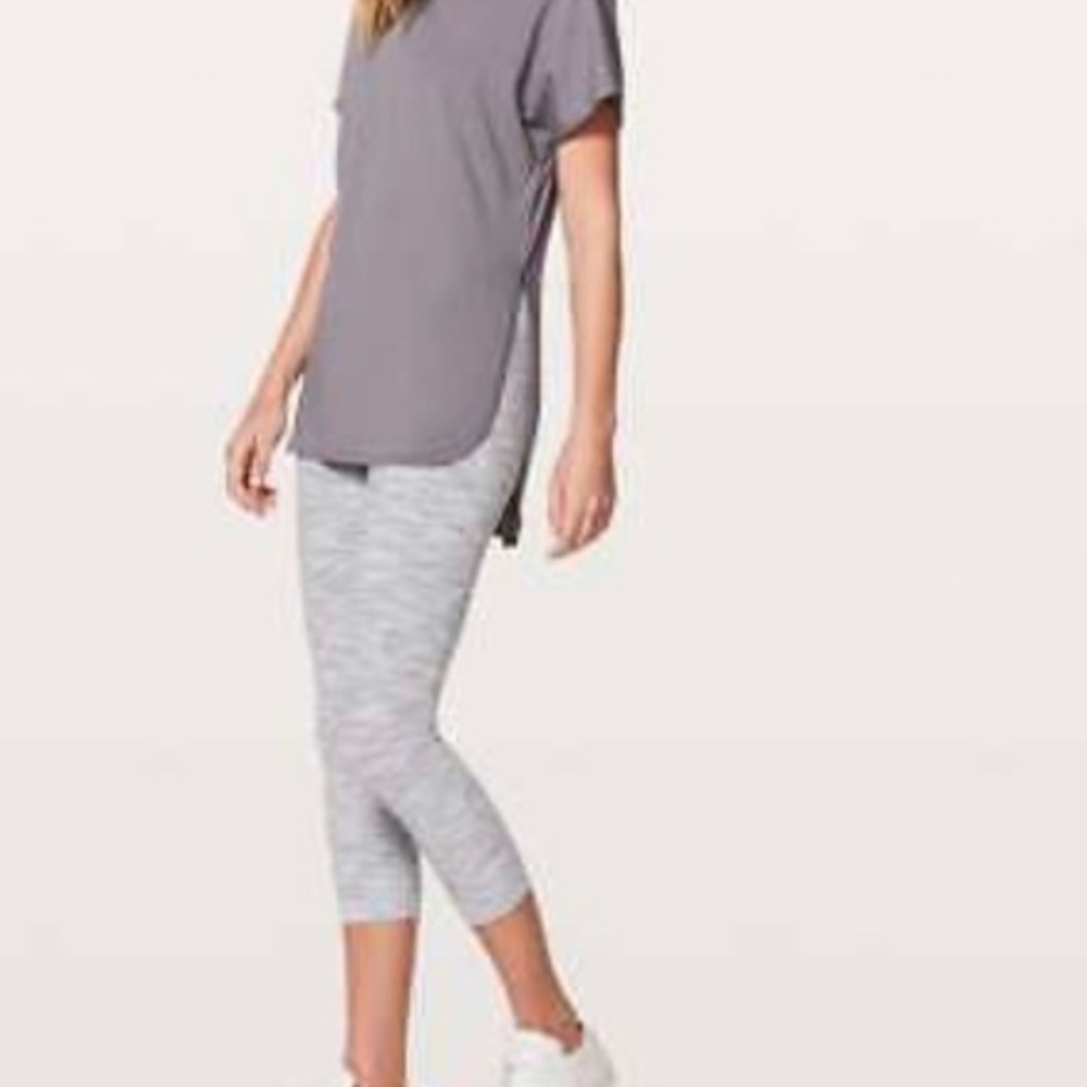 Brand new Lululemon side story tee, size 8.
